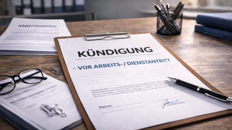Kuendigung-Vor-Arbeits-Dienstantritt-Kanzlei-Arbeitsrecht-Anwalt-Dortmund